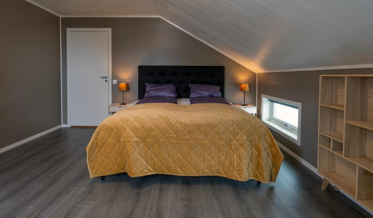 Вилла Kaldfjord Sea House Тромсё Экстерьер фото