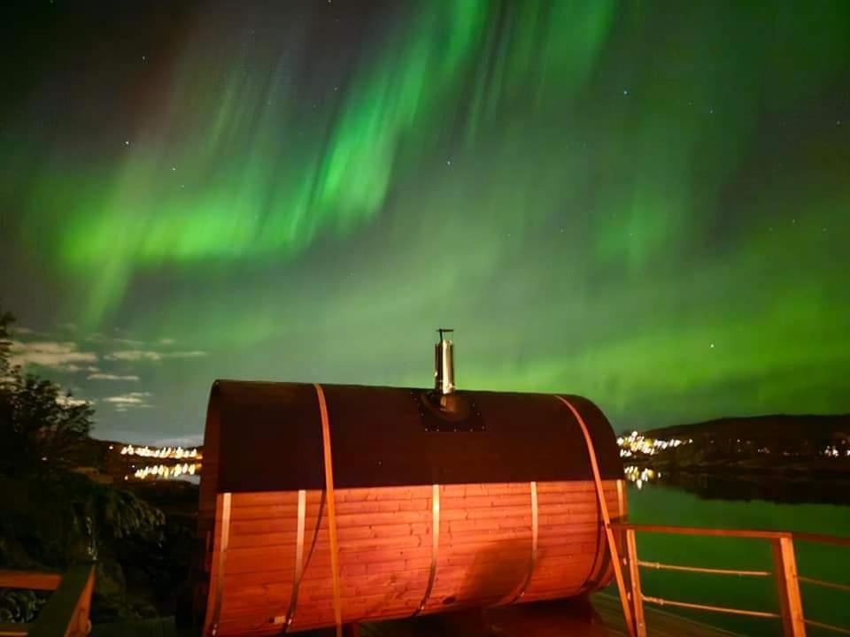 Вилла Kaldfjord Sea House Тромсё Экстерьер фото