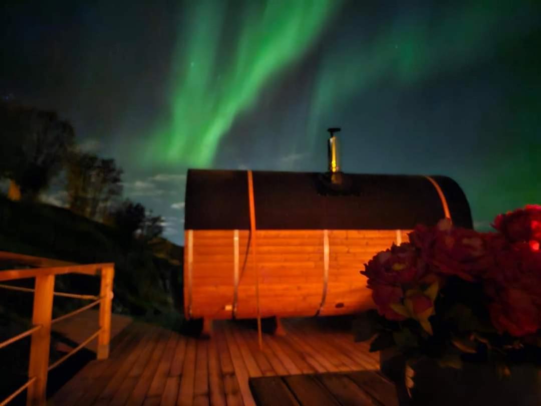 Вилла Kaldfjord Sea House Тромсё Экстерьер фото